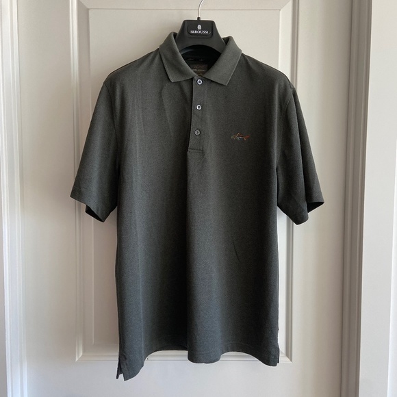 Green Greg Norman Golf Shirt - Picture 1 of 4